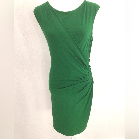 Vince Camuto Asymmetrical Green Dress - Picture 1 of 6
